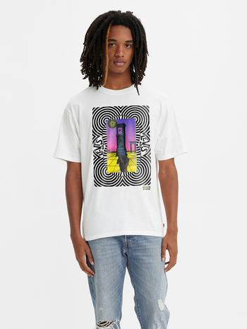 빈티지 핏 그래픽 티셔츠